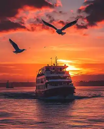 Sunset on Deck